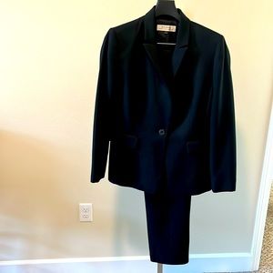 Stylish black pantsuit